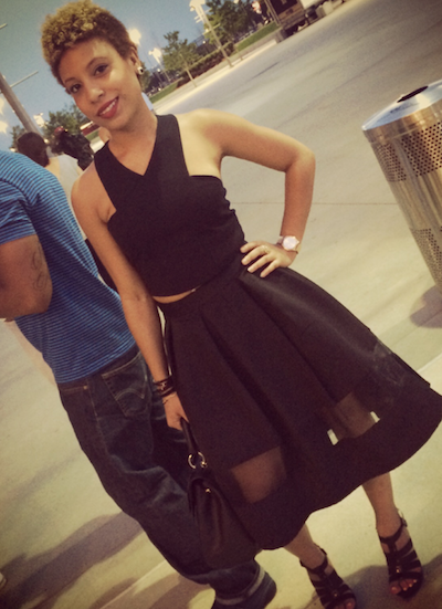 What I wore to the Jay & Beyonce #OntheRun concert. Dressed in all black like the omen. See? Not a fashion killer.